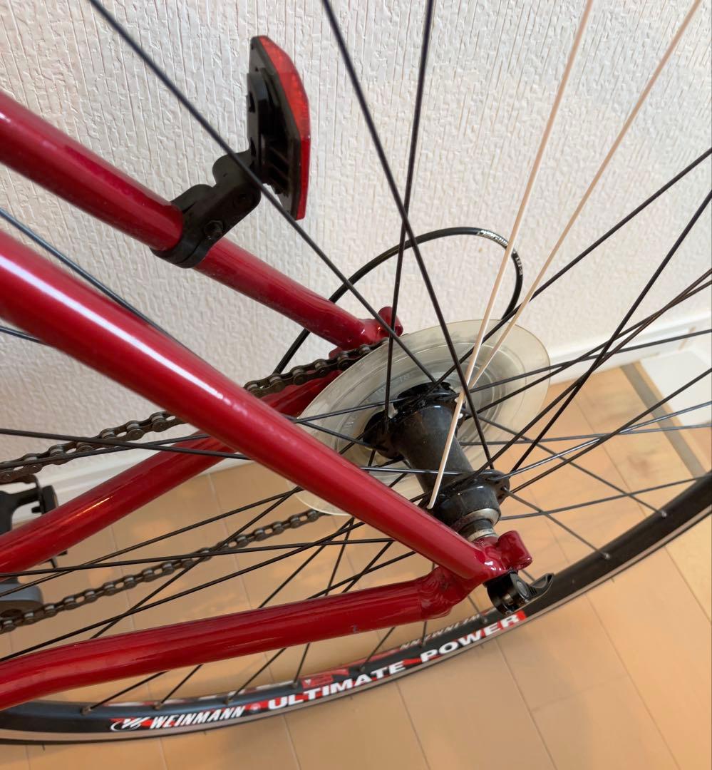 ★引取限定★ルイガノ ロードバイク 赤 CR23