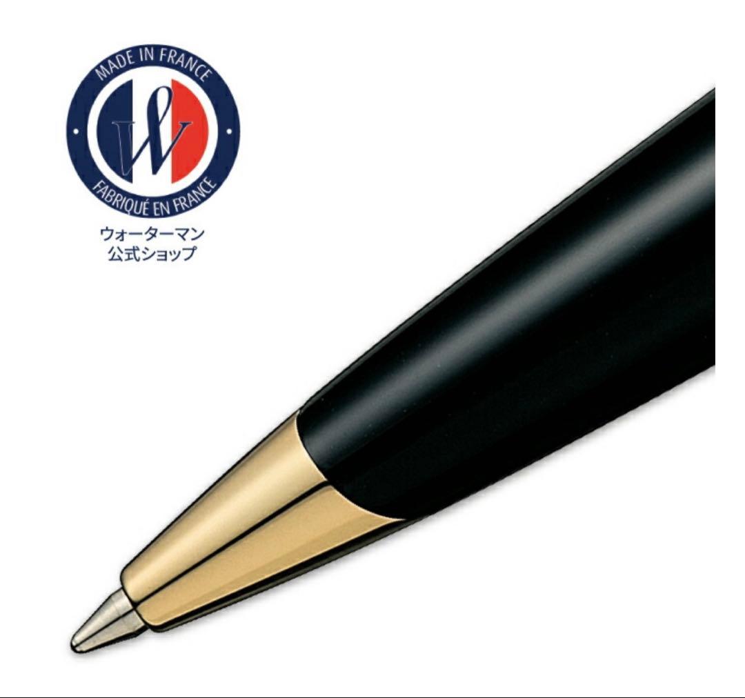 WATERMAN カレン ブラックシーGTBPボールペン