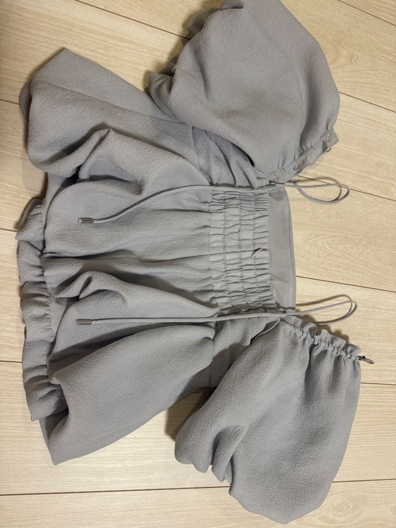 FRAY I.D 3wayオフショルパフスリーブブラウス／ウォッシャブル　完売