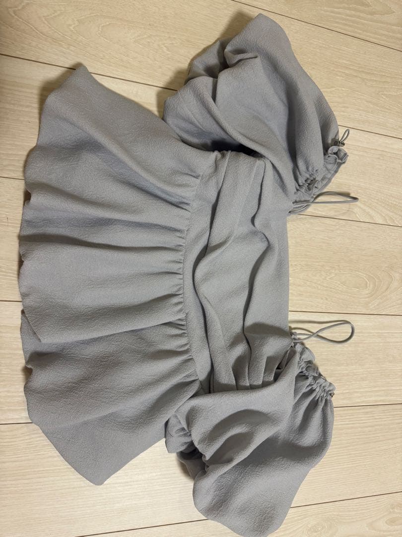 FRAY I.D 3wayオフショルパフスリーブブラウス／ウォッシャブル　完売