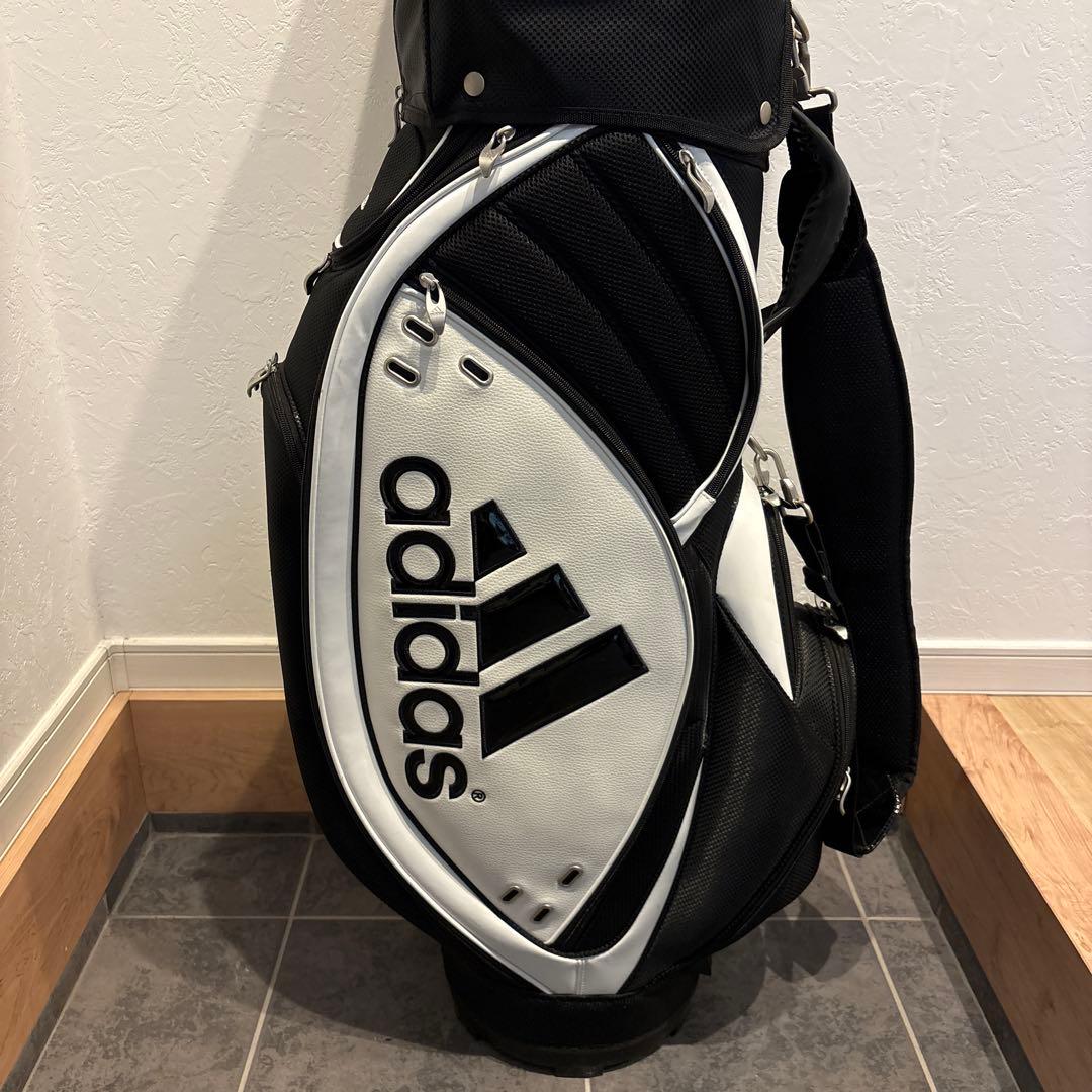 美品 adidas アディダス ゴルフ キャディーバック９型