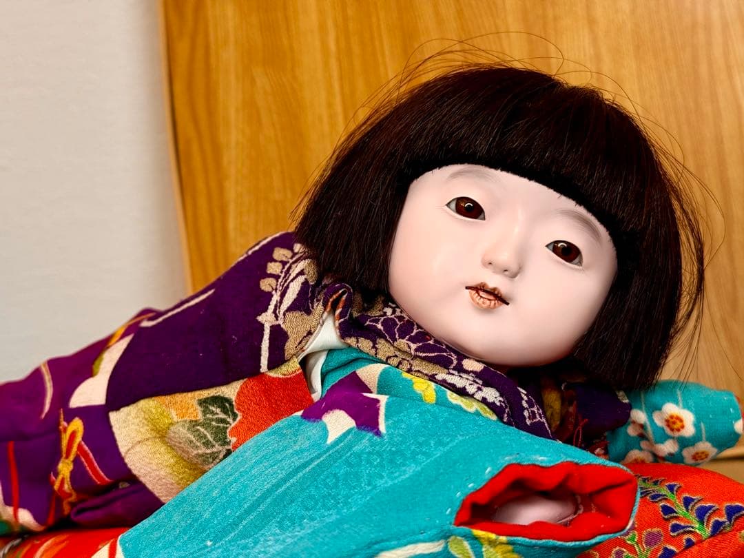 市松人形 這い子人形 女の子 東光 這子 はいこ人形 ハイハイ人形 日本人形