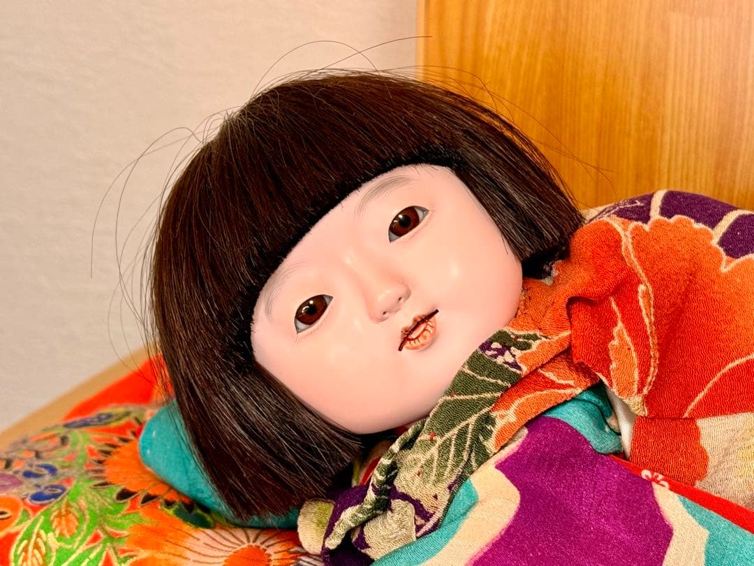 市松人形 這い子人形 女の子 東光 這子 はいこ人形 ハイハイ人形 日本人形