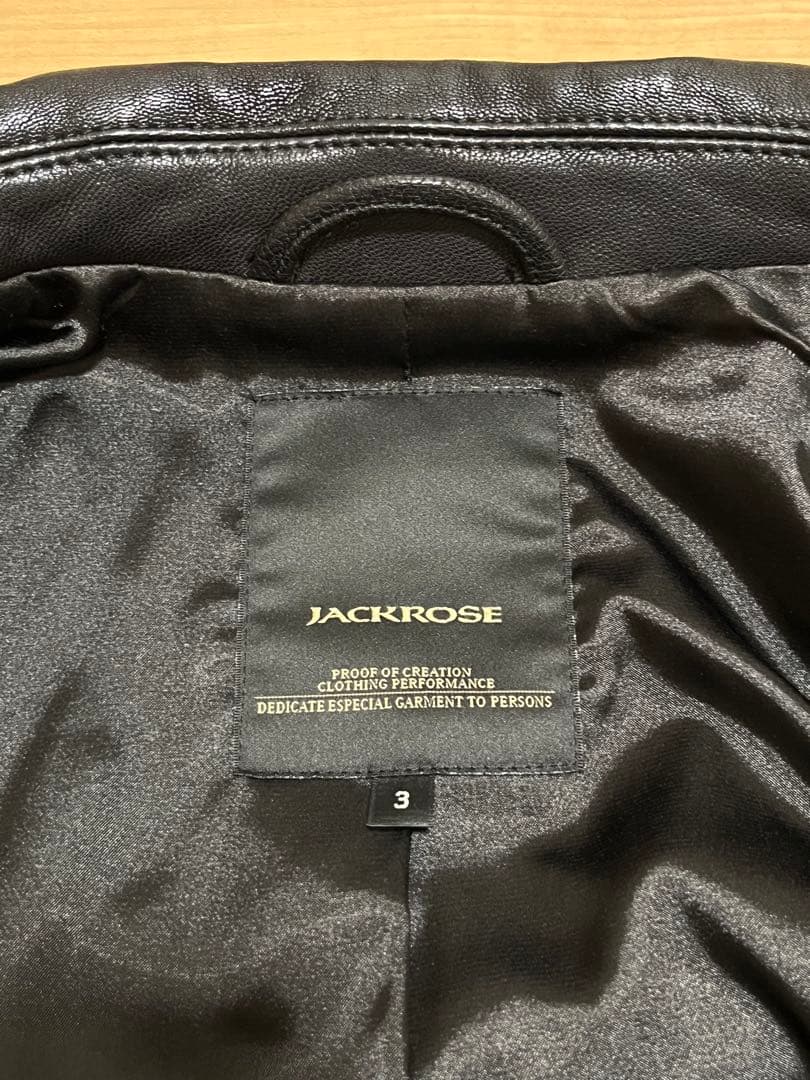 JACKROSE 本革 ジャケット ジャックローズ 革ジャン Mサイズ相当