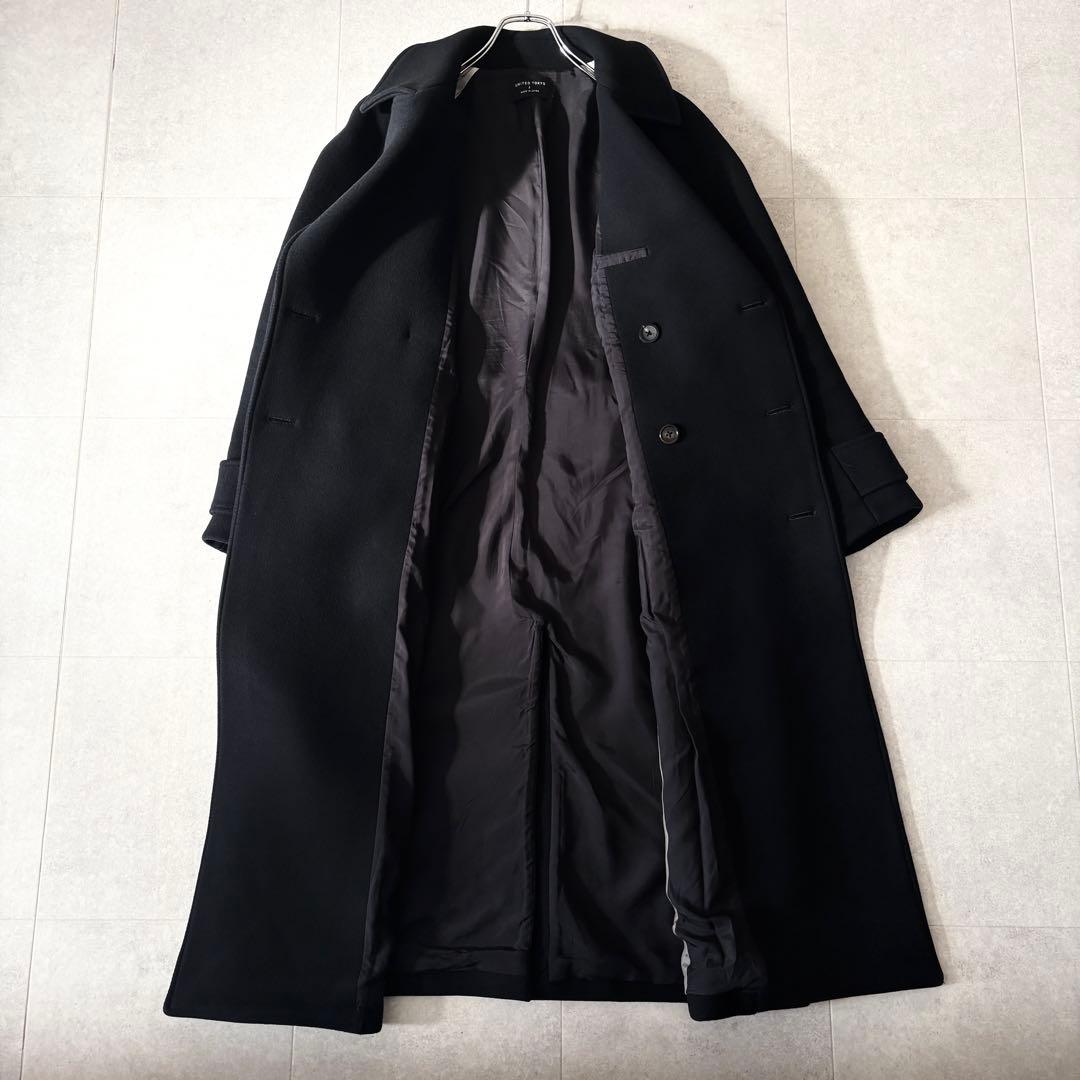 美品✨️ユナイテッドトウキョウ スーパー140sメルトンダブルチェスター 2 黒
