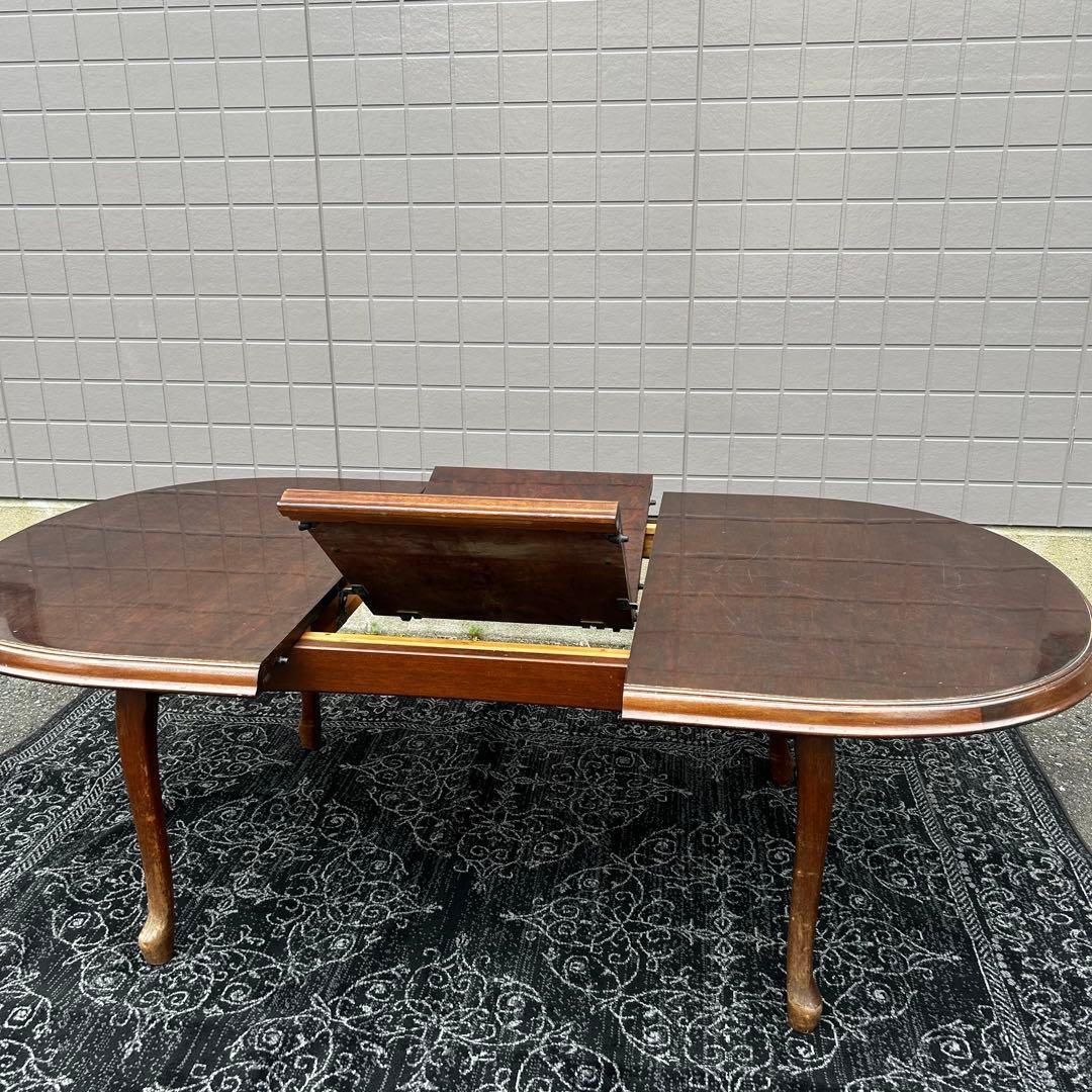 maruni マルニ伸縮式　ダイニングテーブル　地中海シリーズ　ダークブラウン