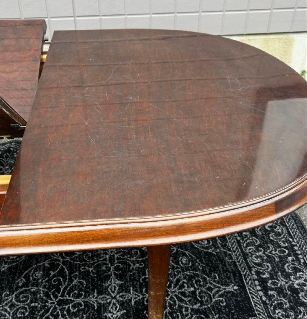 maruni マルニ伸縮式　ダイニングテーブル　地中海シリーズ　ダークブラウン