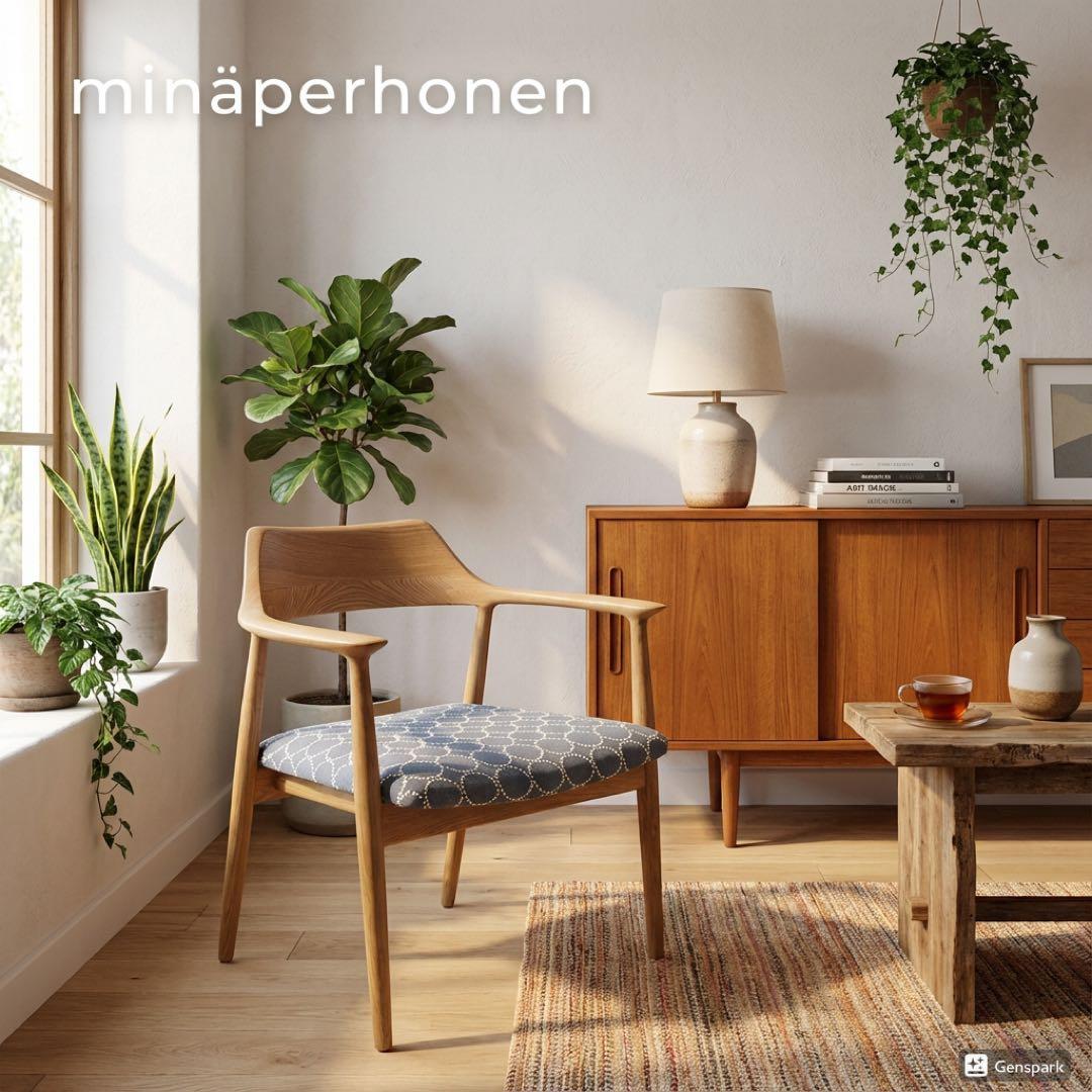 ミナペルホネン使用ダイニングチェア　イス椅子 家具インテリア送料無料北欧スタイル