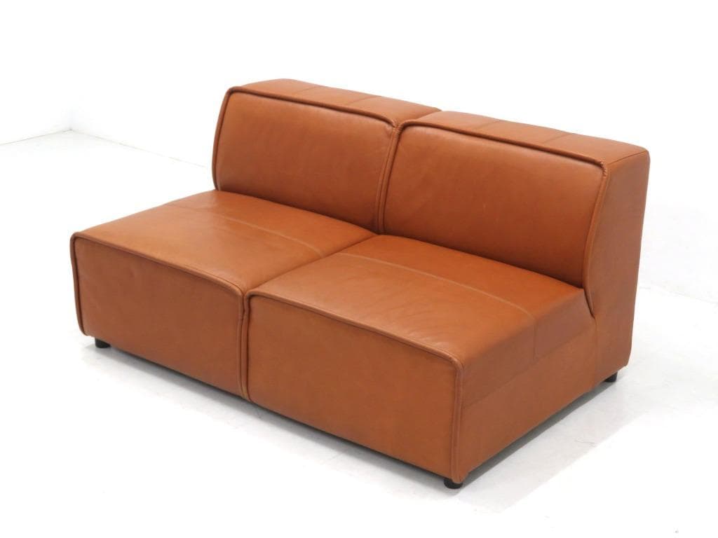 展示品　ボーコンセプト　総本革　レザー　グロッソ　2人掛けソファ　ラブソファ