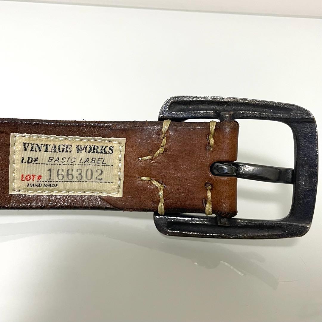 VINTAGE WORKS ヴィンテージワークス レザーベルト DH5536
