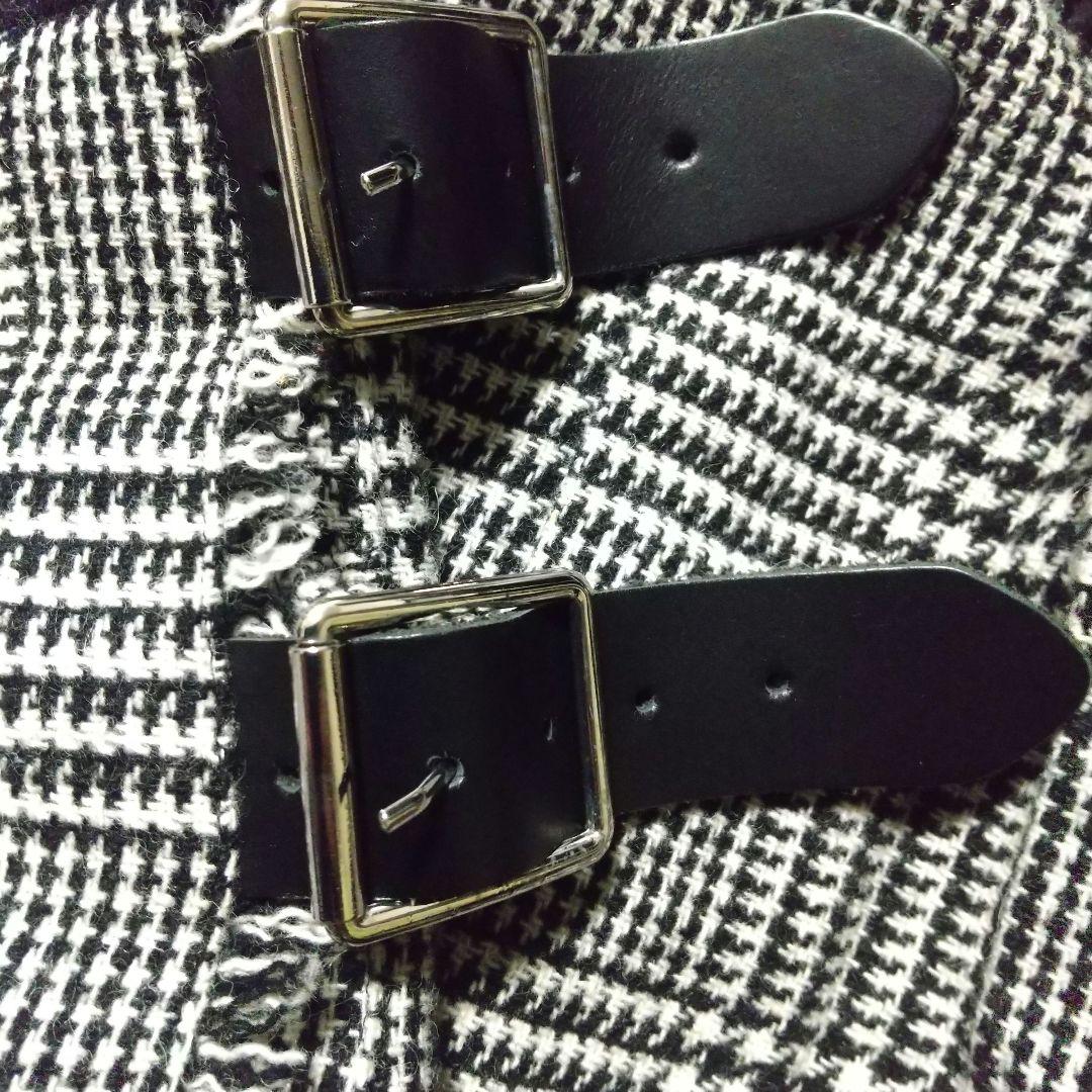 未使用O'NEIL of DUBLINキルトロングスカートツイードグレンチェック