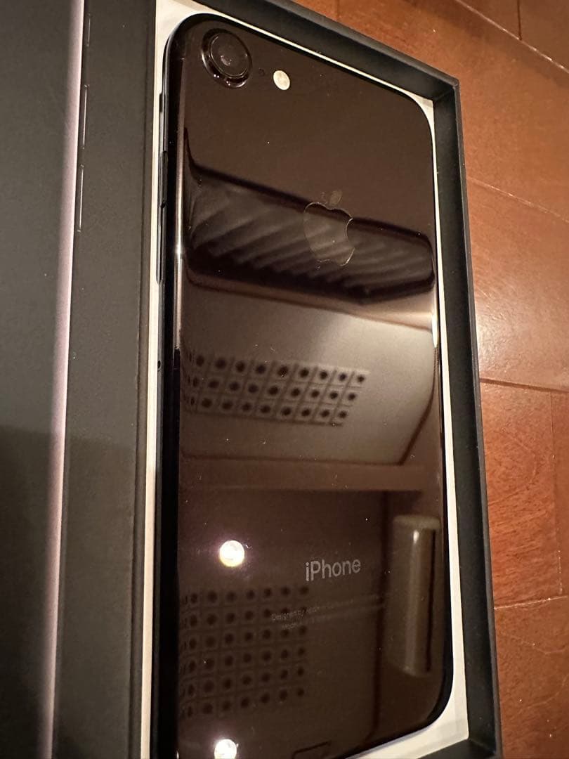 極美品!! 傷なし‼️Apple iPhone 7 ジェットブラック 128gb