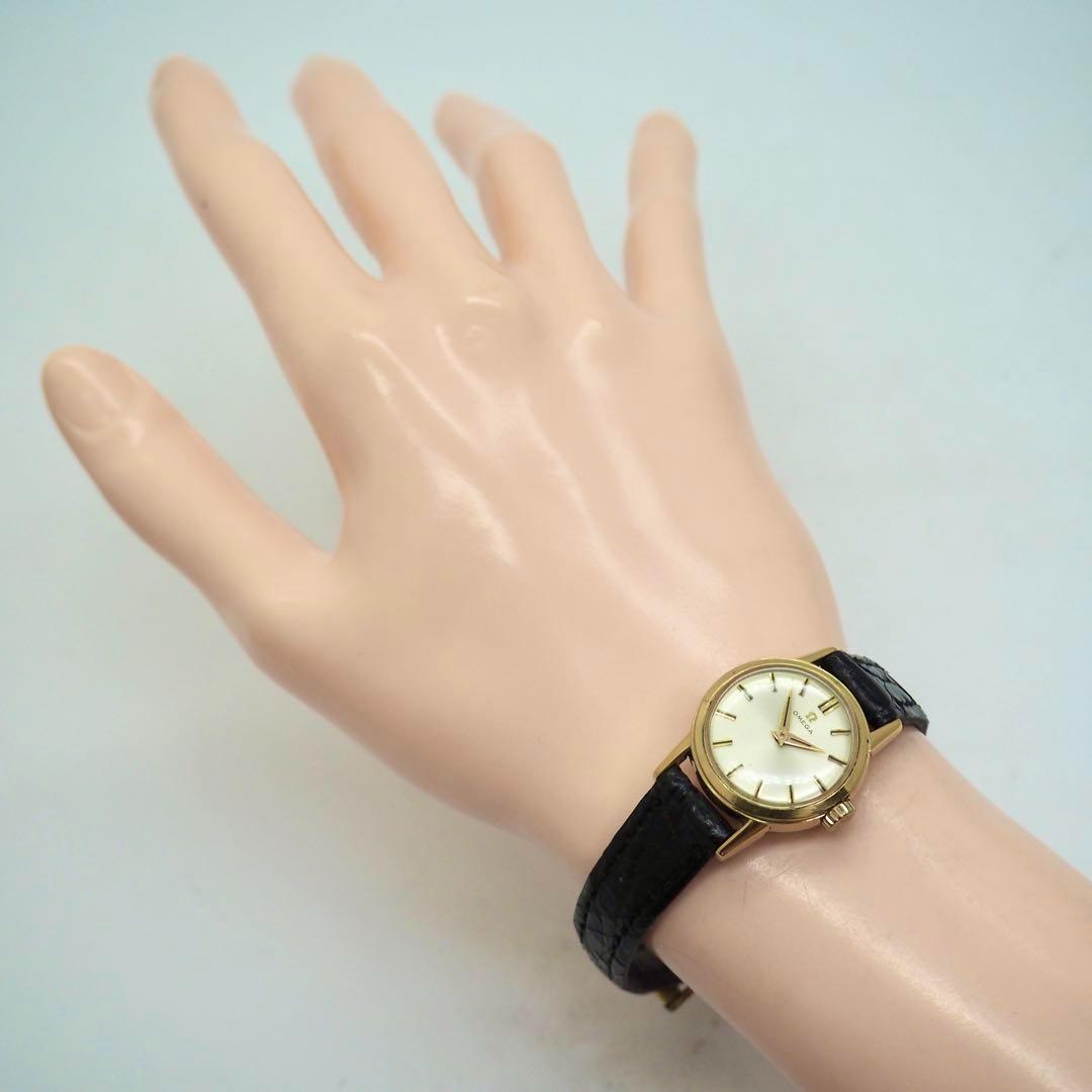 専用531【希少】OMEGA　時計　手巻き　レディース　金張り ゴールド