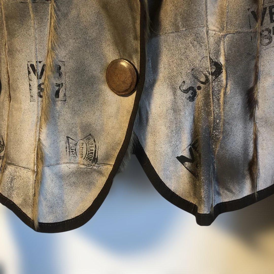 collectionPRIVEE? コレクションプリヴェ　ヤギ革ジャケット46