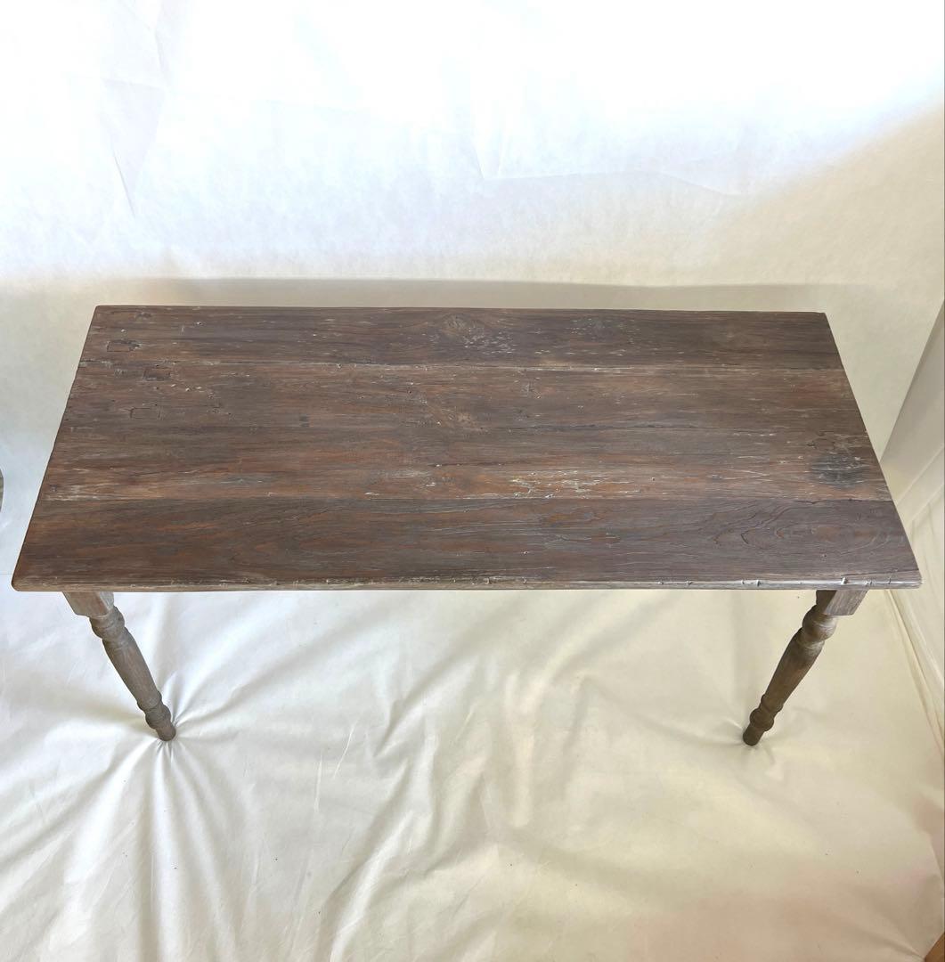 old maison オールドメゾン チーク無垢材テーブル・ 横幅150cm
