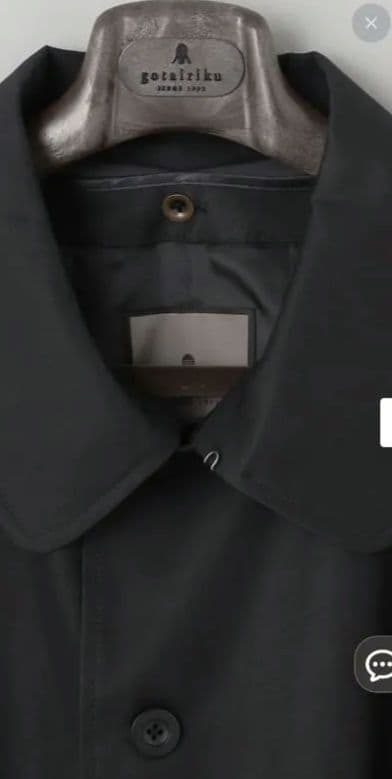 GOTAIRIKU ギャバジン モーターサイクルコート　Lサイズ