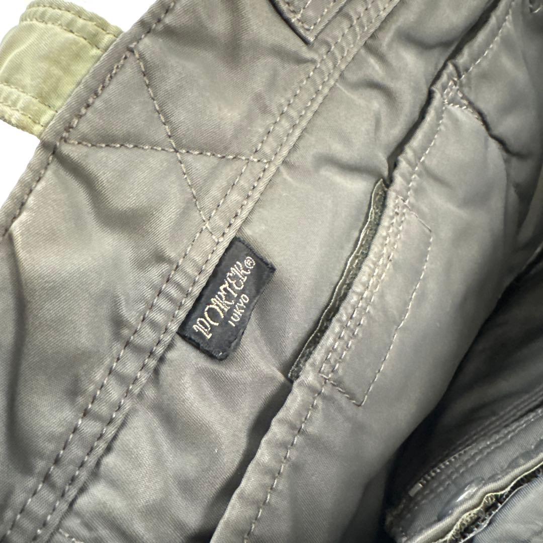 PORTER ポーター タンカー ナイロン ラージサイズ トートバッグ カーキ