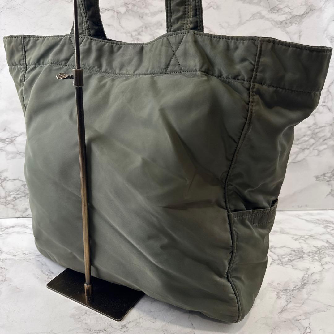 PORTER ポーター タンカー ナイロン ラージサイズ トートバッグ カーキ