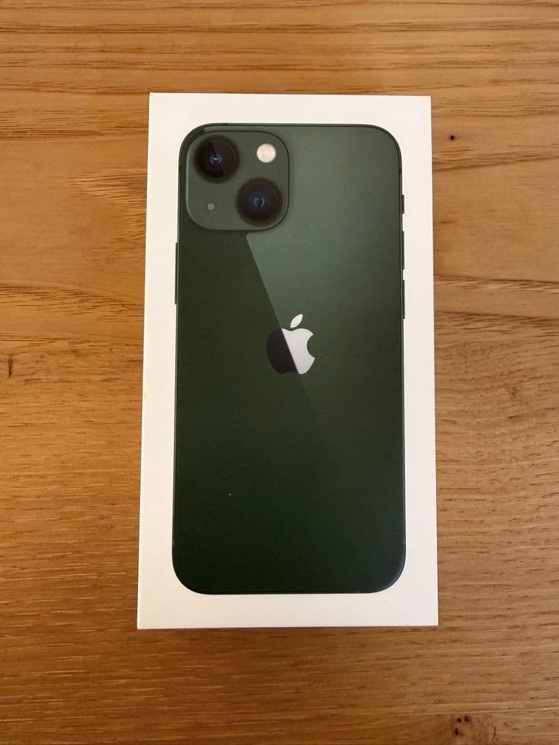 【特典付・希少色】iPhone 13 miniグリーン 128GB SIMフリー