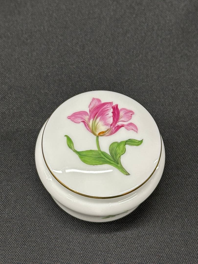 【美品】meissen マイセン　小物入れ　蓋物　アクセサリー　容器