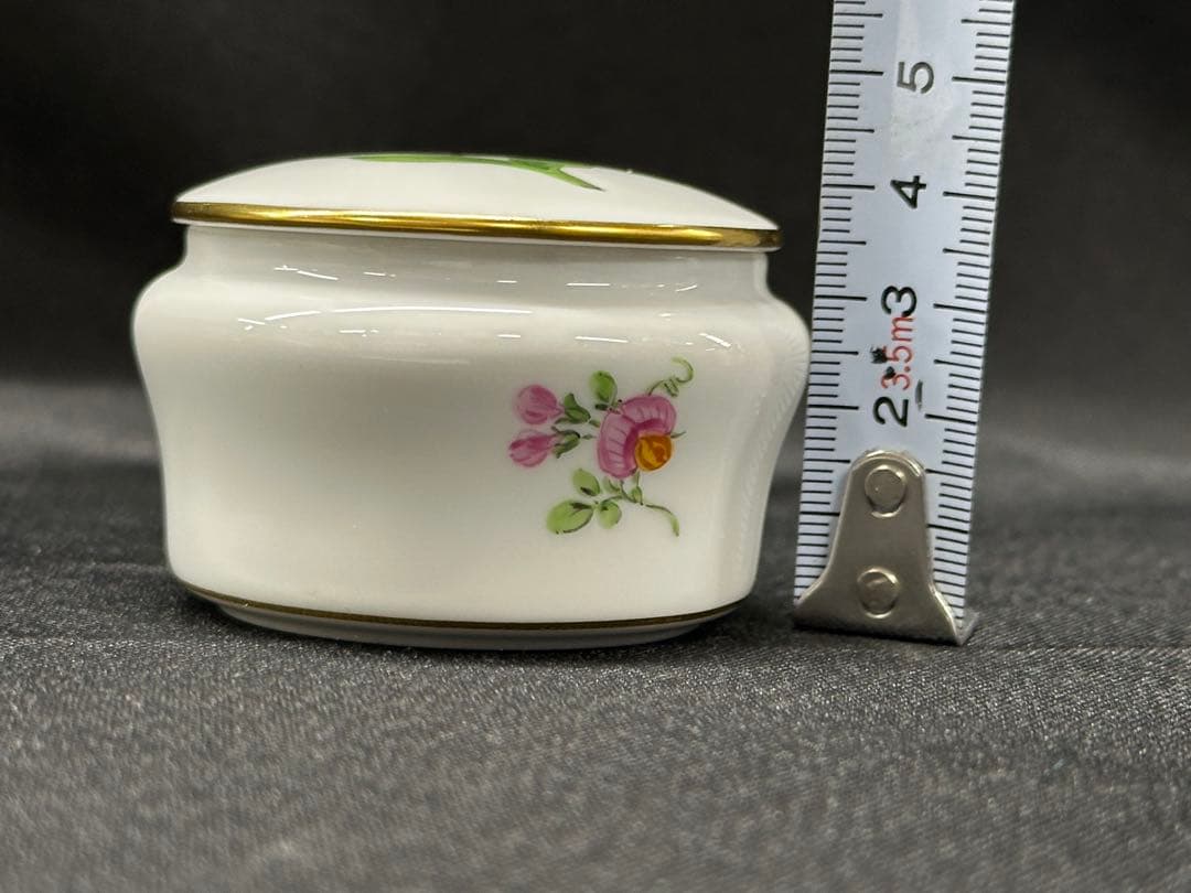 【美品】meissen マイセン　小物入れ　蓋物　アクセサリー　容器