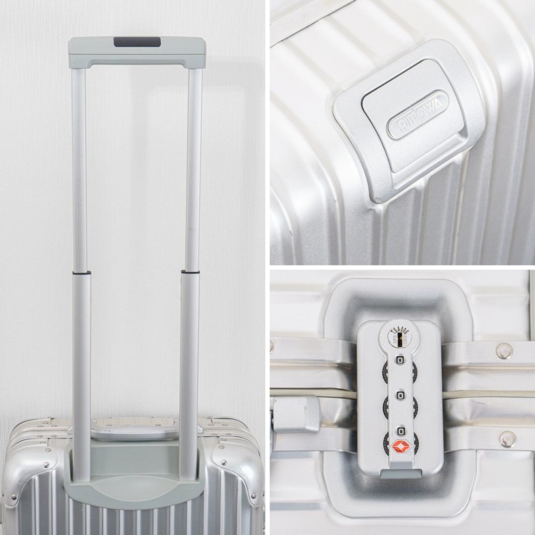 リモワ トパーズ 32L 機内持ち込み 4輪 TSAロック キャビン アルミ