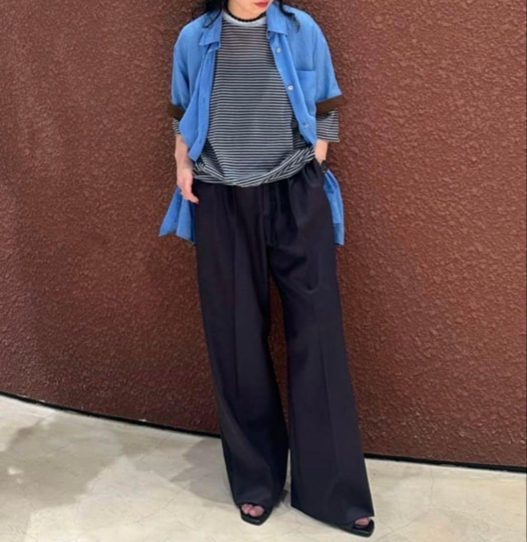 ＜6(ROKU)＞スケ ショートスリーブ シャツ