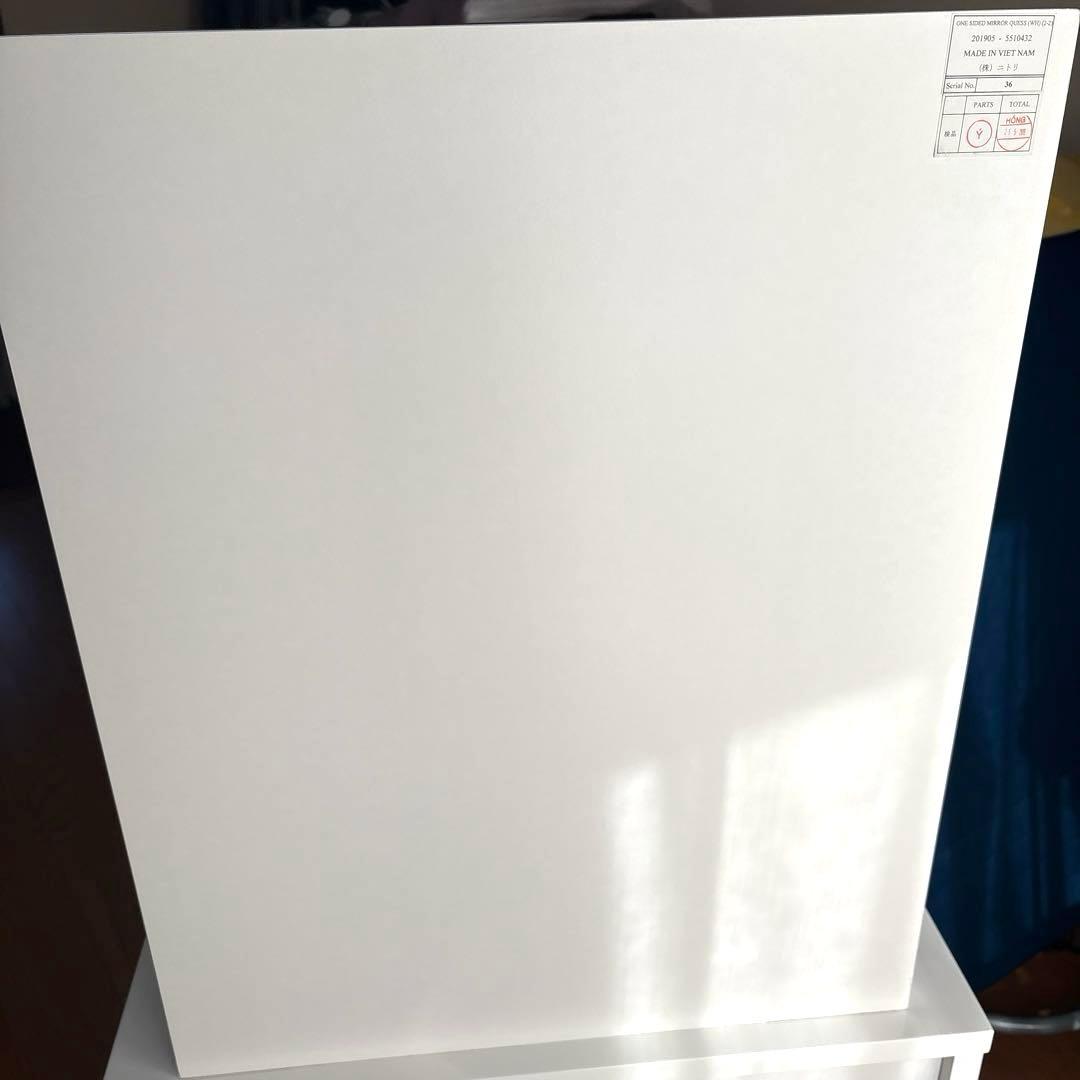 【限定価格】NITORI 一面鏡　ドレッサー　白　鏡台