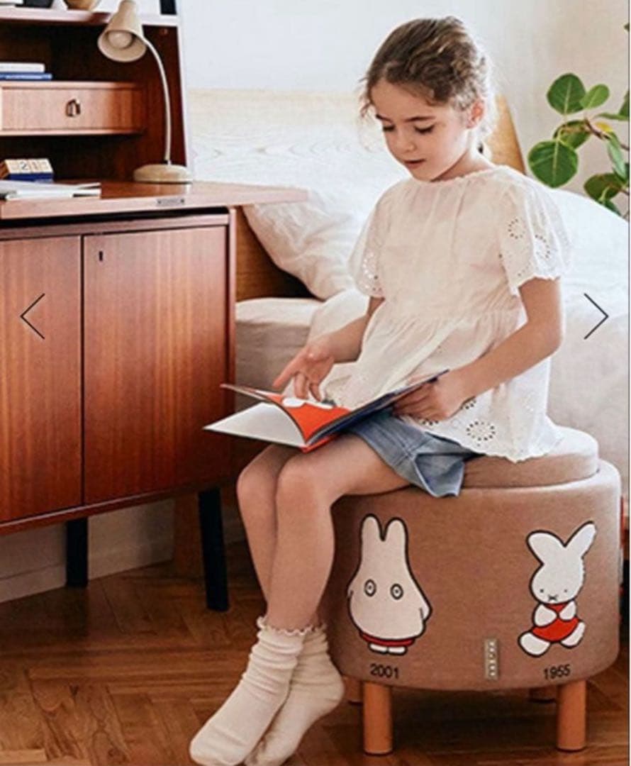 ミッフィー収納スツール Dick Bruna コラボ スタジオクリップ