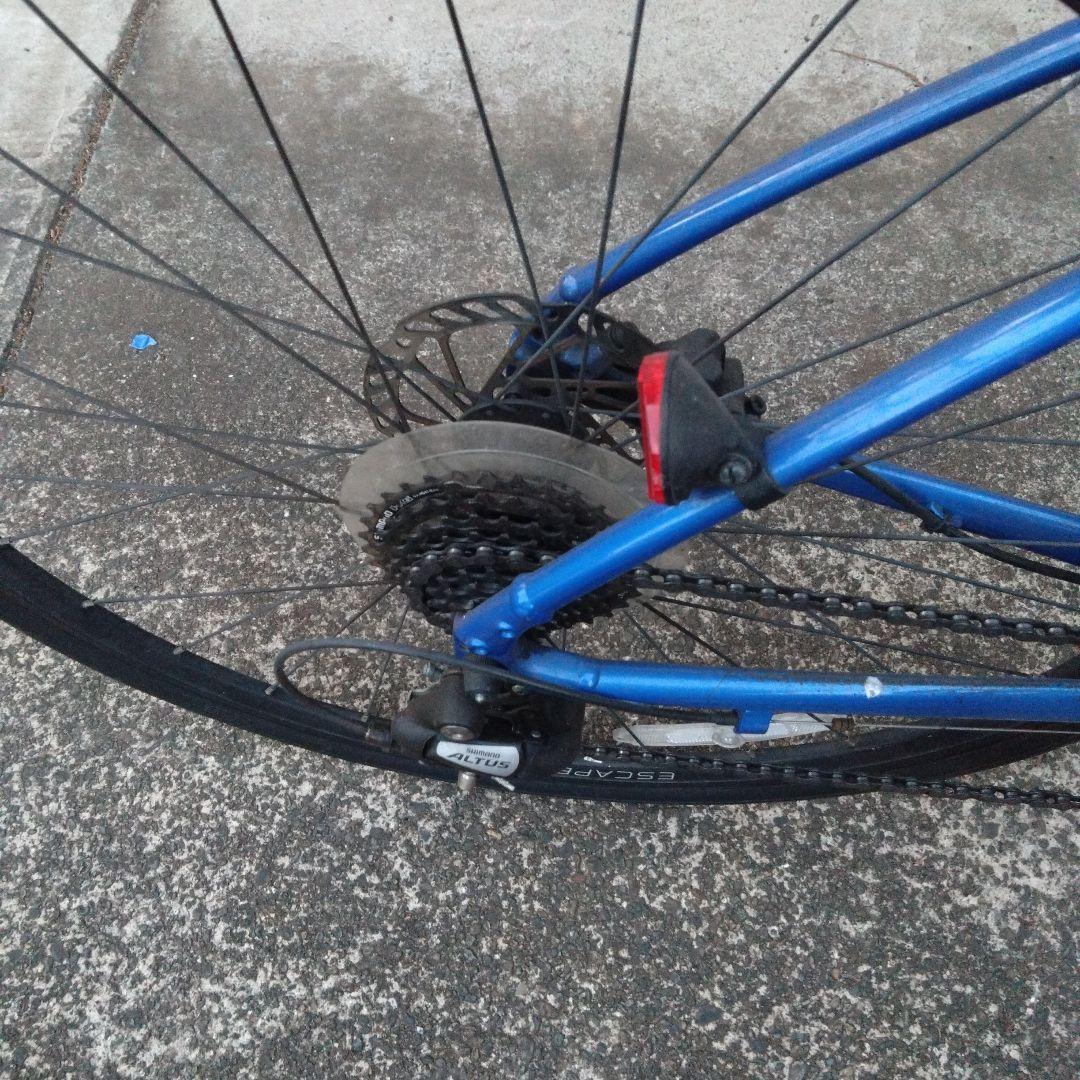 GIANT ESCAPE R DISC　青いクロスバイク