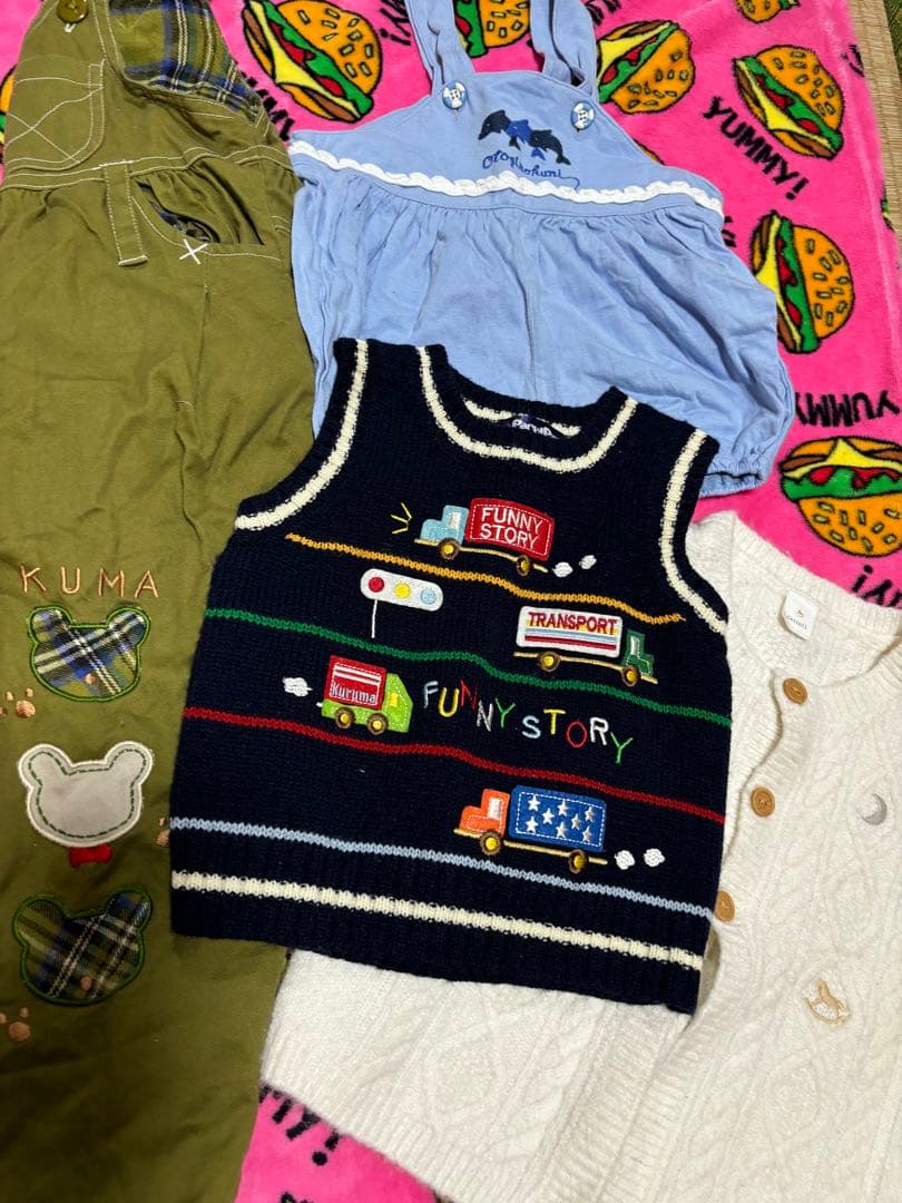レトロ 子供服 まとめ売り 36枚 ミキハウス バブルブーン チエコサク その他