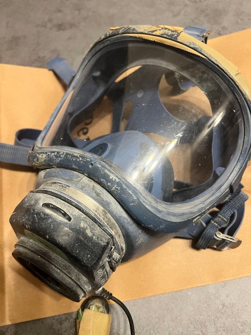 コウケン　アスベスト全面マスクBL-700