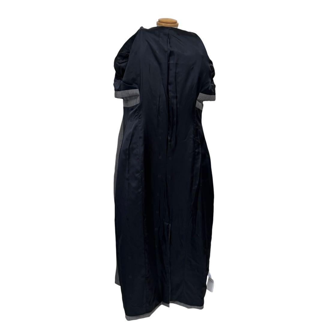 定価50万　ジバンシィ グレンチェック ロングコート 34 ハンガー ガーメント