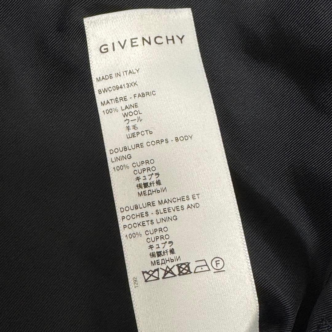 定価50万　ジバンシィ グレンチェック ロングコート 34 ハンガー ガーメント