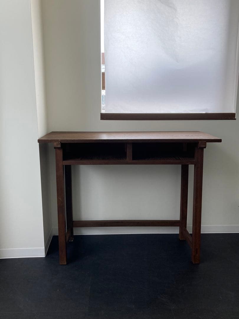 古道具　学習机　カフェテーブル