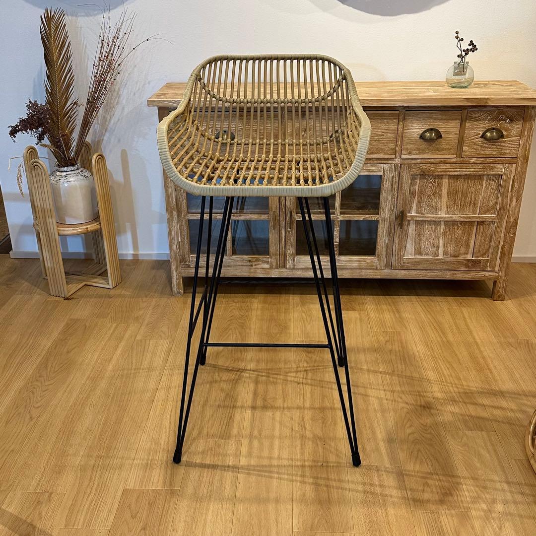 【大訳あり】リゾートカウンターチェア座面高80cm 通常35,200円がなんと！