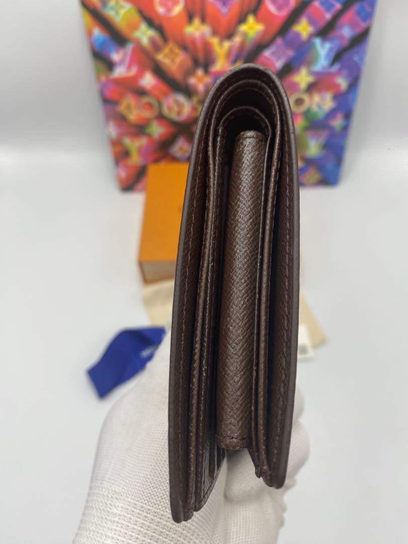 ルイヴィトンN62664 ダミエ グラフィット ポルトフォイユマルコ 折り財布