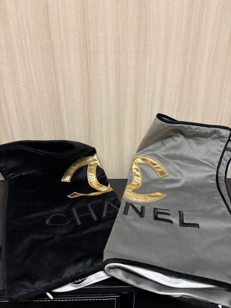 クッションカバー ブラック グレー 2色セット