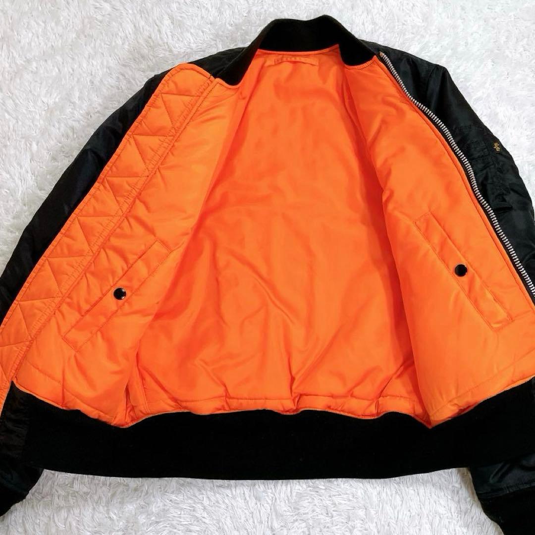 アルファインダストリーズ MA-1 黒 M