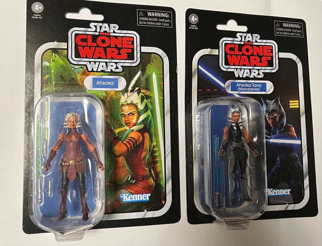スターウォーズヴィンテージコレクション　アソーカ　Ahsoka 2体セット