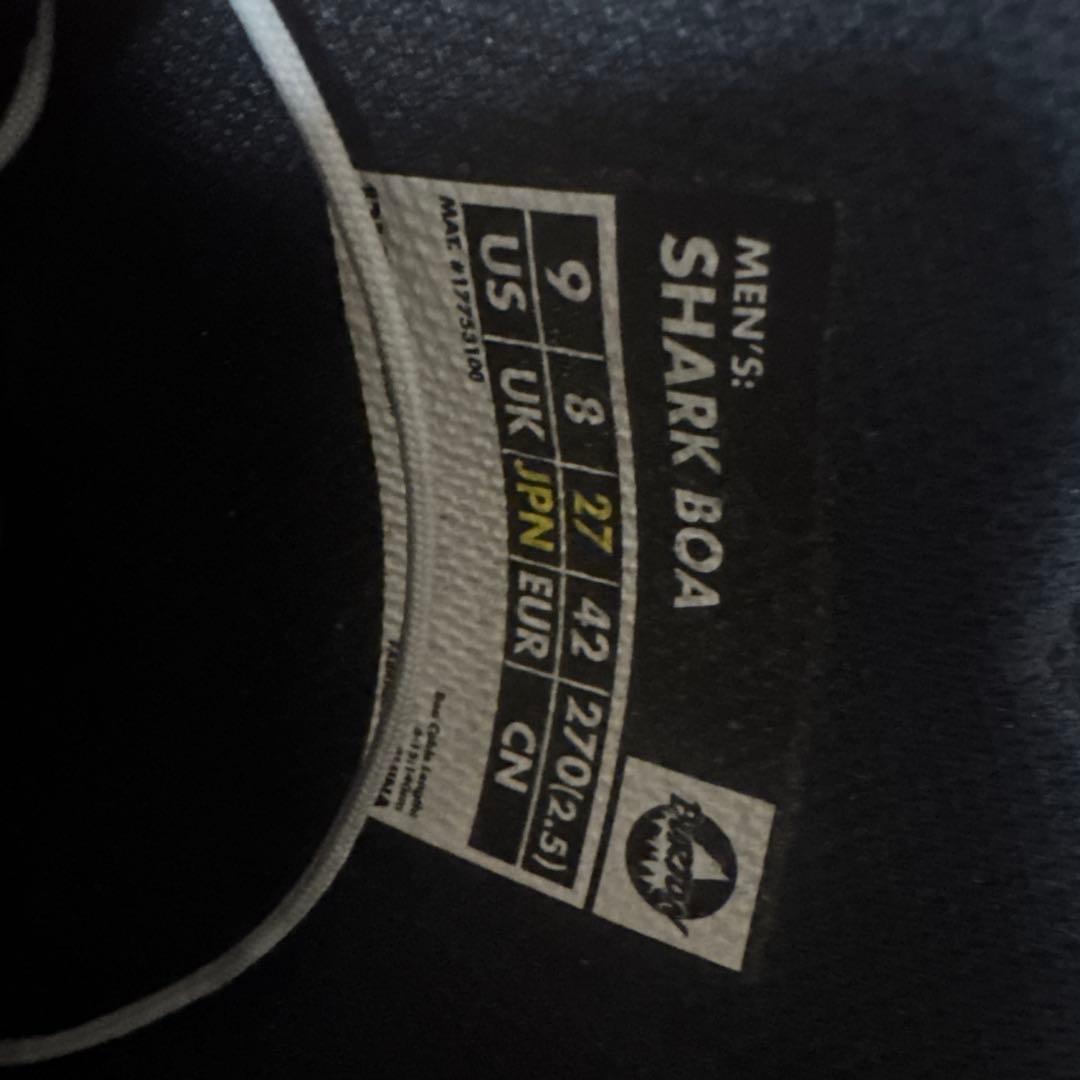 27cm 使用歴3回 BURTON Ruler スノーボードブーツ US 12