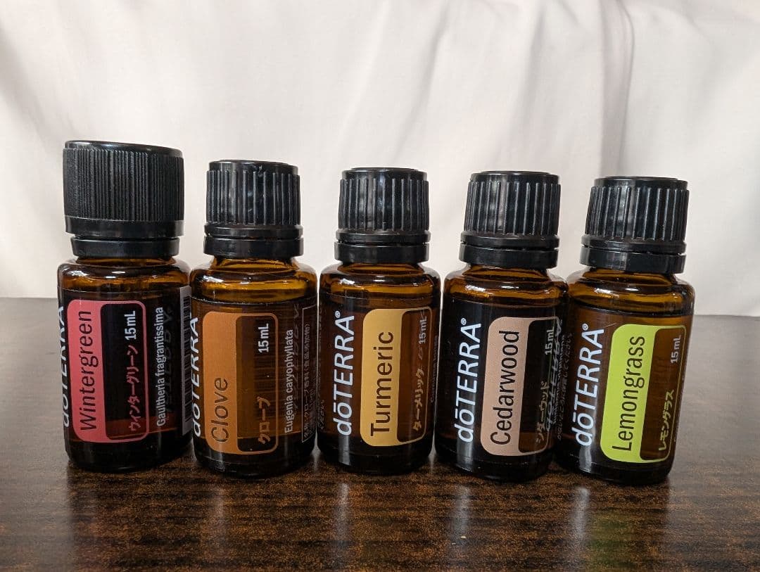 doTERRA エッセンシャルオイル7本セット 15ml