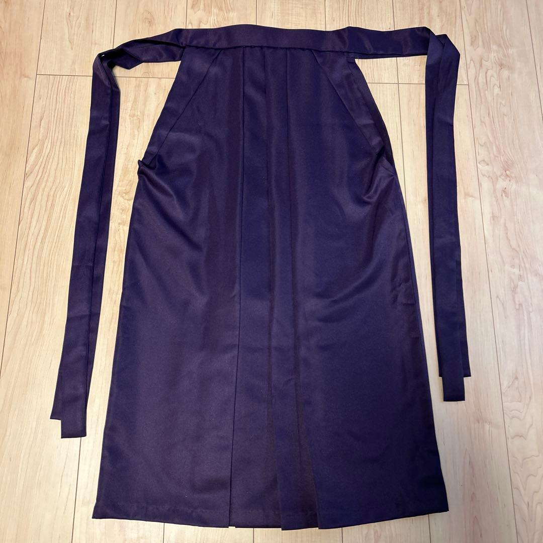 キョウエツ　女の子　卒業式　簡易袴3点セット　鞠菊に梅散らし