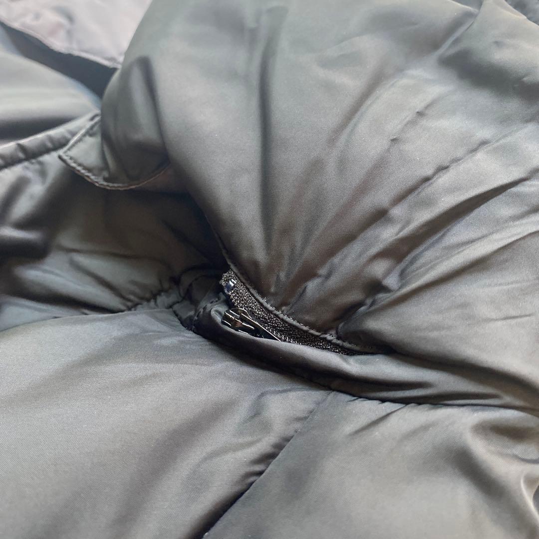 美品希少大サイズO ルコックle coq sportifベンチコート黒ビックロゴ