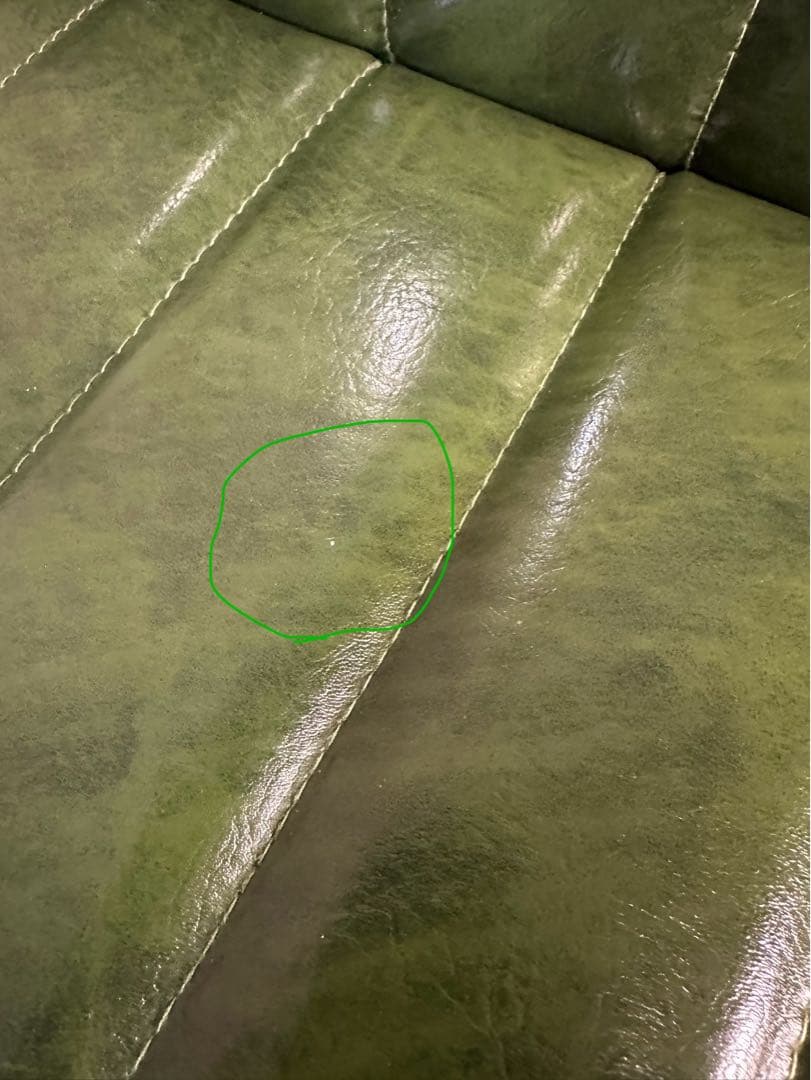 ニコアンド グリーン 1人掛けソファ 美品