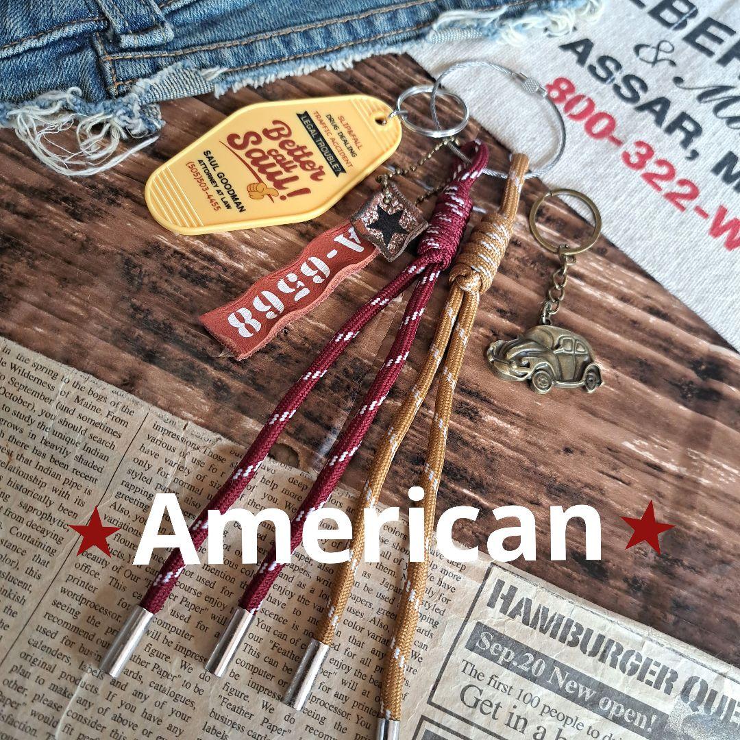 ★アメリカンポップなパラコードチャーム★