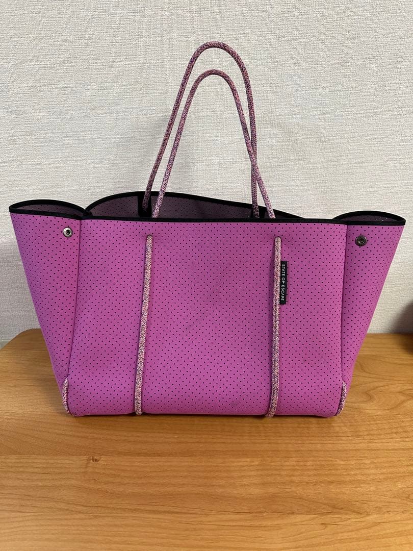 ステートオブエスケープ エスケープ トート ロンハーマン ピンク マザーズバッグ