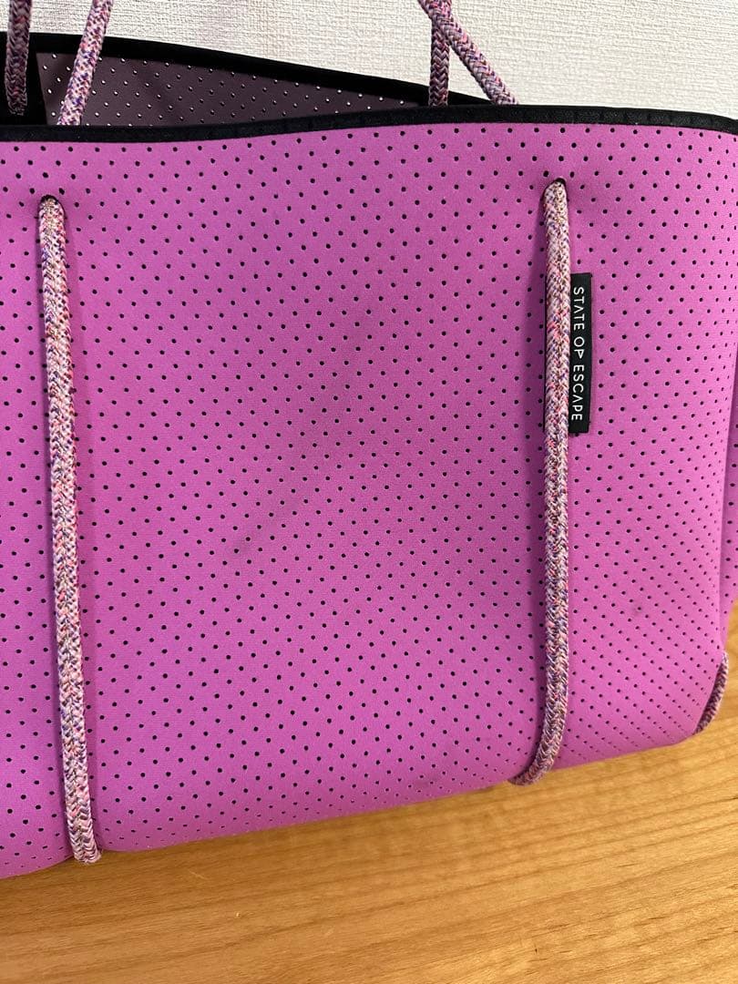 ステートオブエスケープ エスケープ トート ロンハーマン ピンク マザーズバッグ