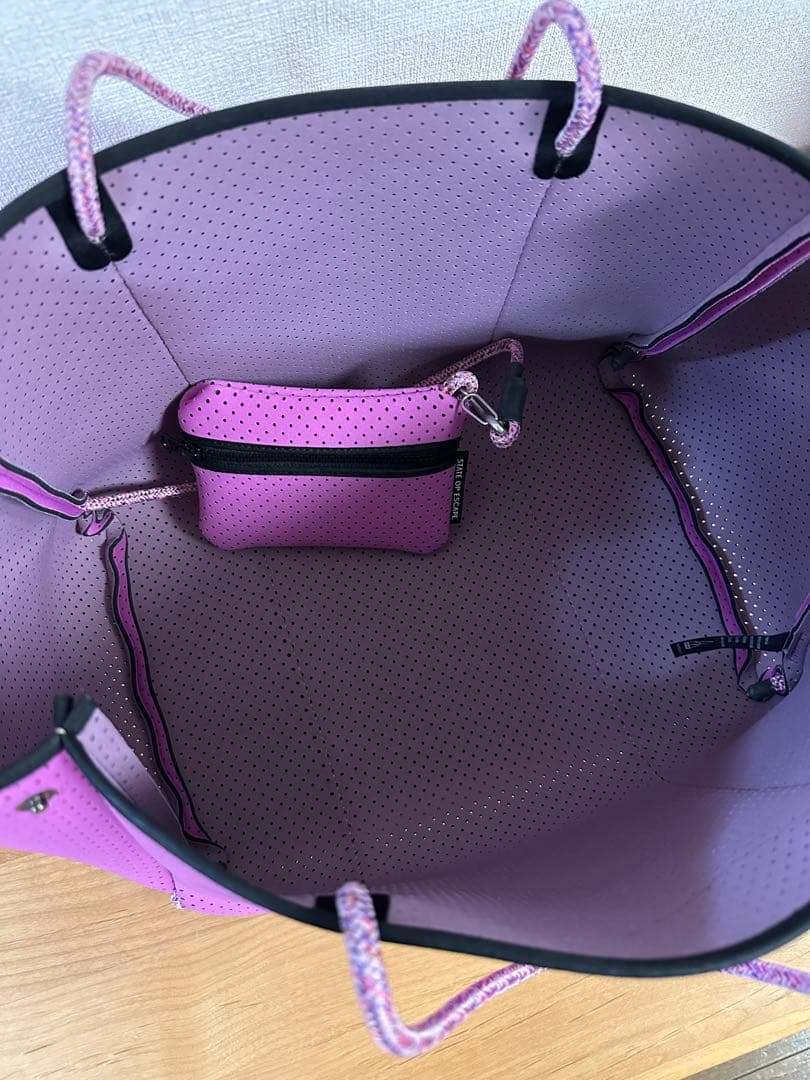 ステートオブエスケープ エスケープ トート ロンハーマン ピンク マザーズバッグ