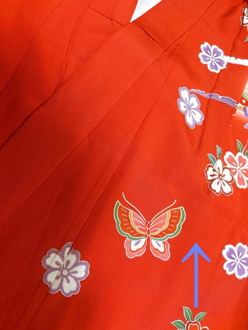 本格正絹フルセット♡七五三　7歳　女の子　赤系　黒